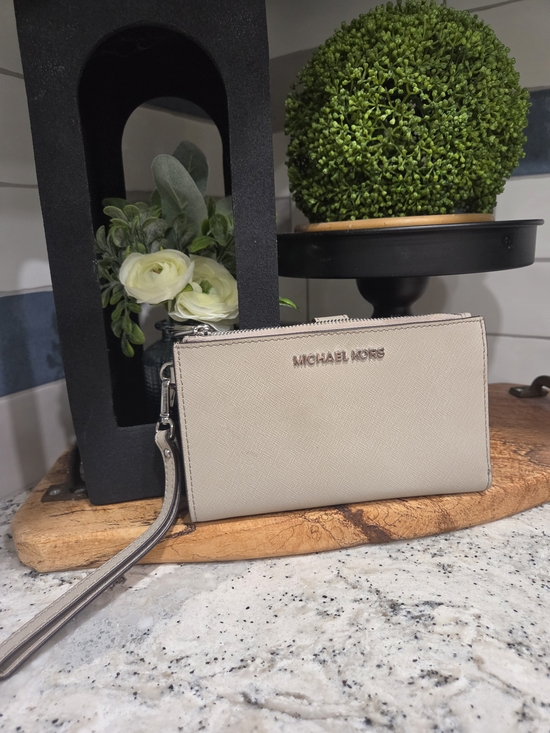 Michael Kors Handbags - Michael Kors Women's Wristlet Wallet - Beige